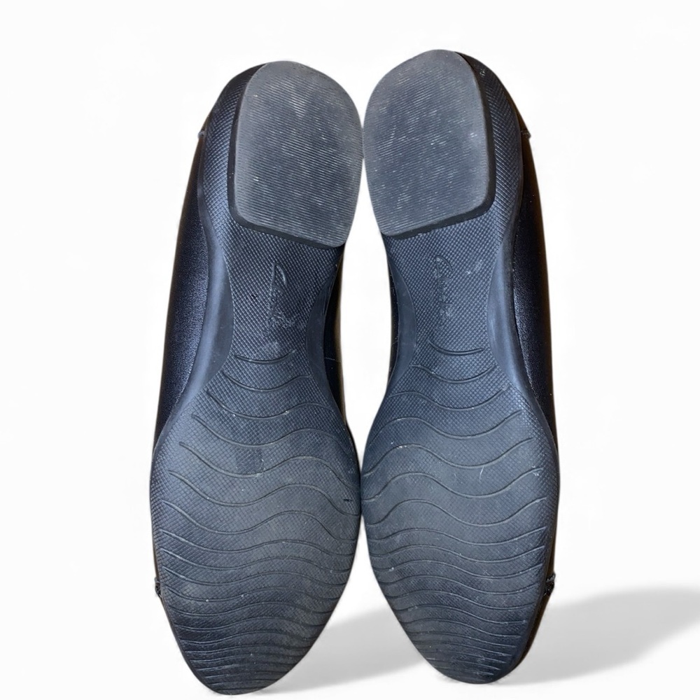 CLARKS SARA BAY Ballet Flats Casual Shoes Leather Slip Ons Size 8 - Picture 6 of 6